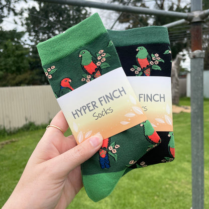 King Parrot Socks