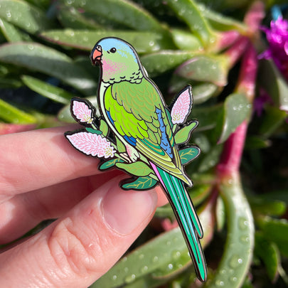 Princess Parrot Enamel Pin