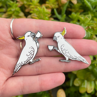 Tea For Toos Enamel Pin Set