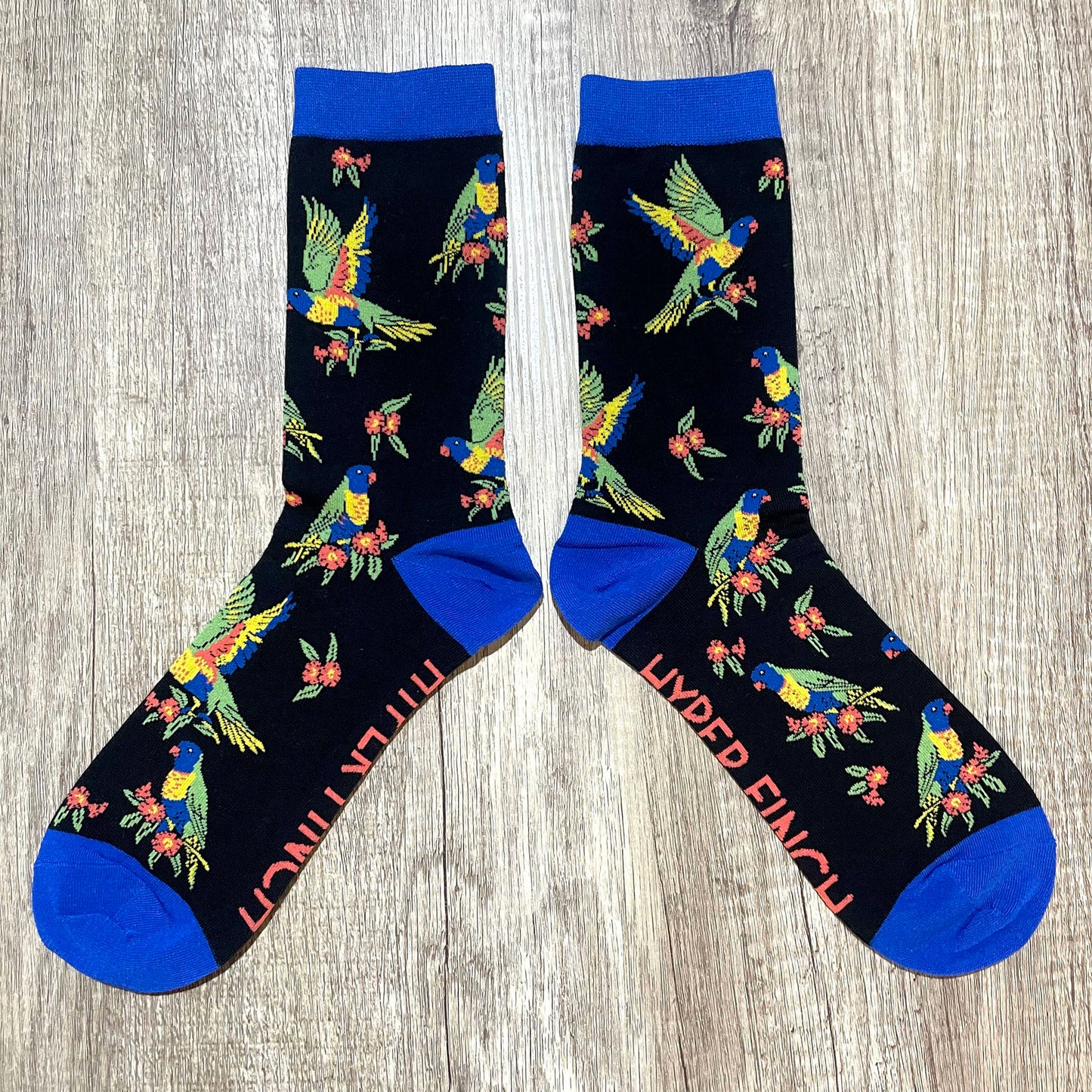 Rainbow Lorikeet Socks