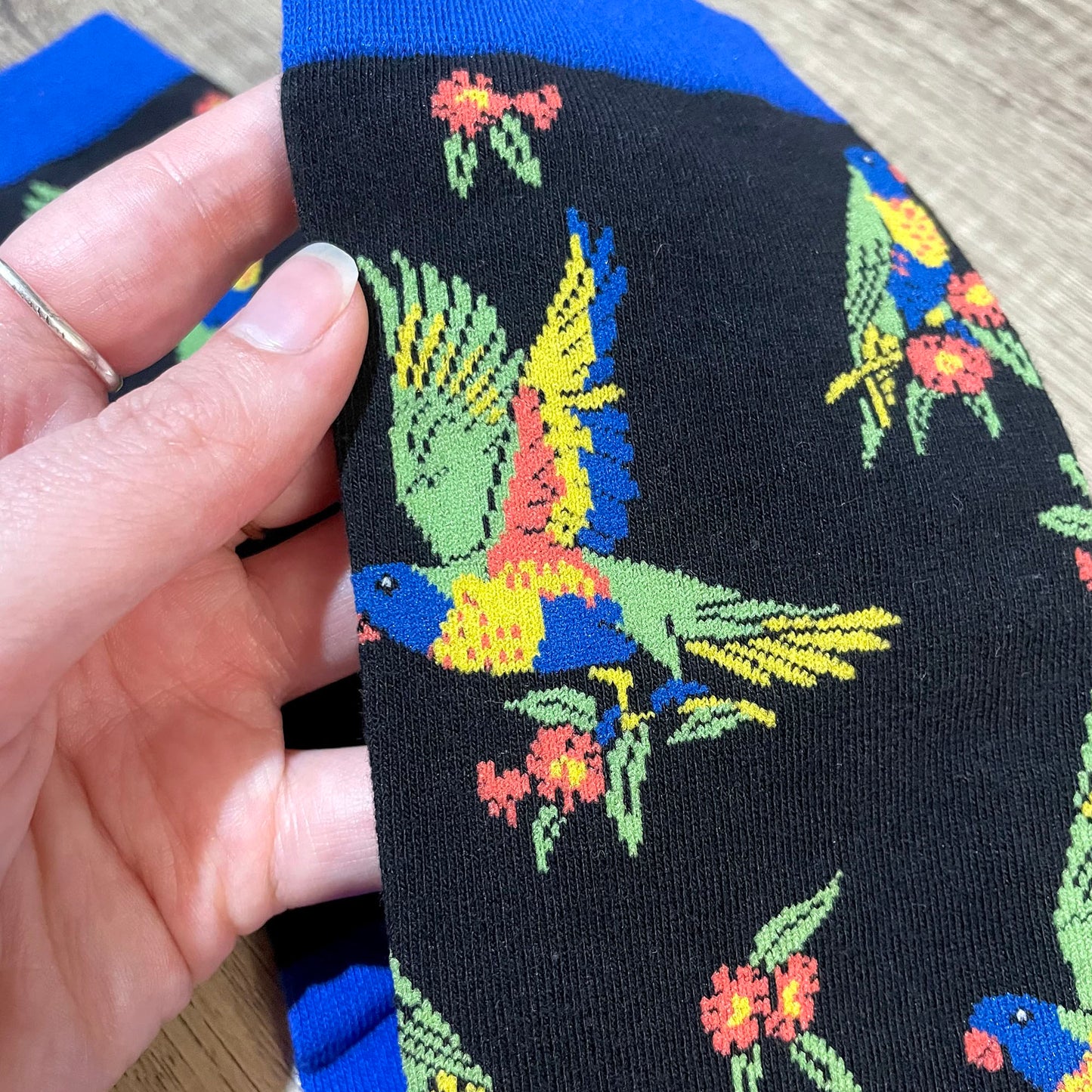 Rainbow Lorikeet Socks