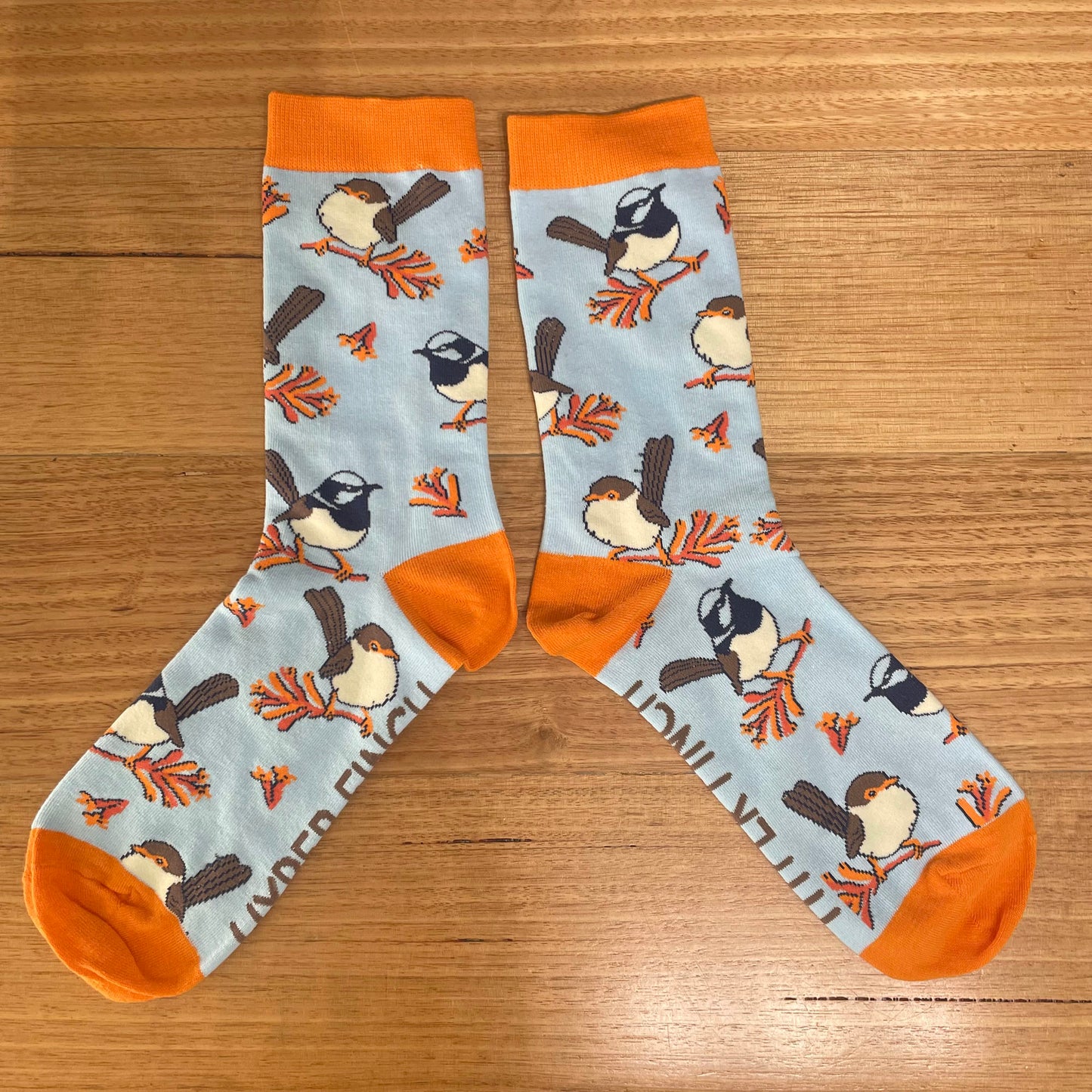 Superb Fairywren Socks