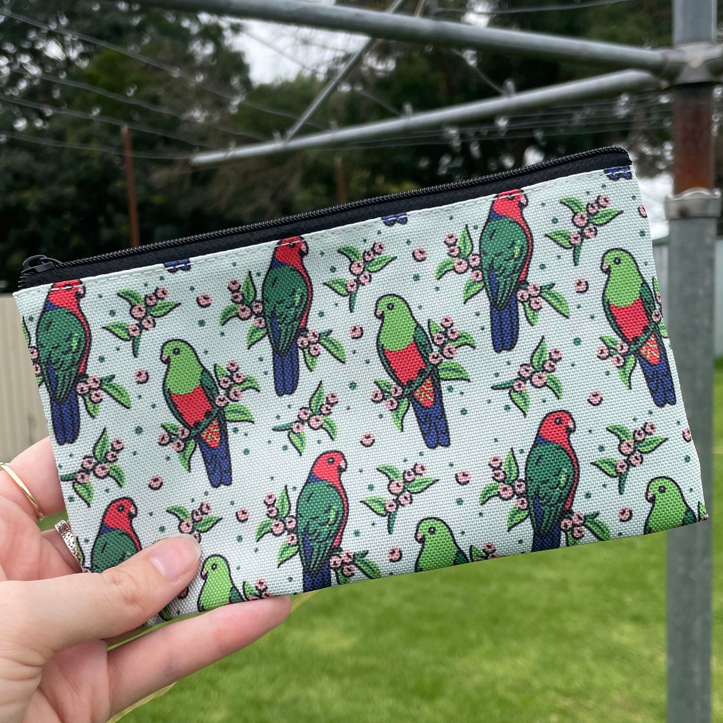 King Parrot Pencil Case
