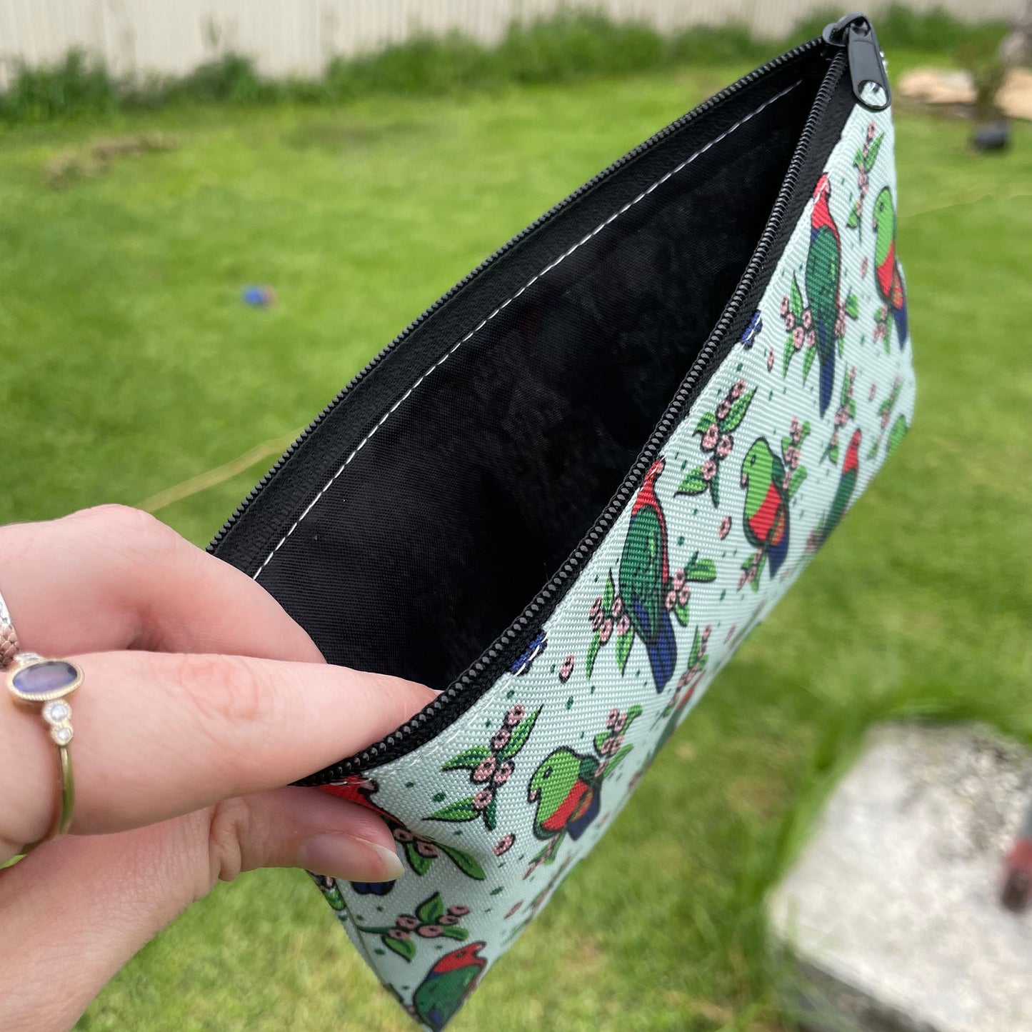 King Parrot Pencil Case