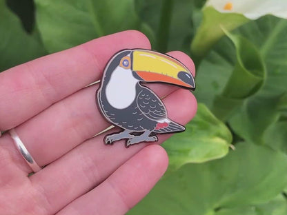 Rocko The Toco Toucan Enamel Pin