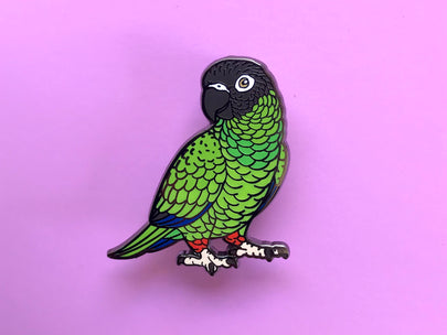Nanday Conure Enamel Pin