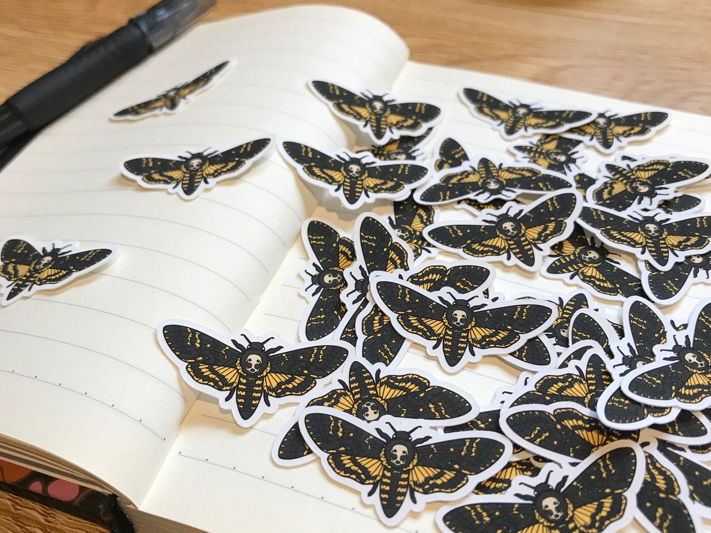 Death's-head Hawkmoth Mini Sticker Pack (20 pack)