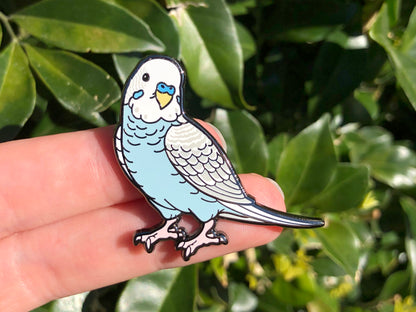 Budgerigar Enamel Pin