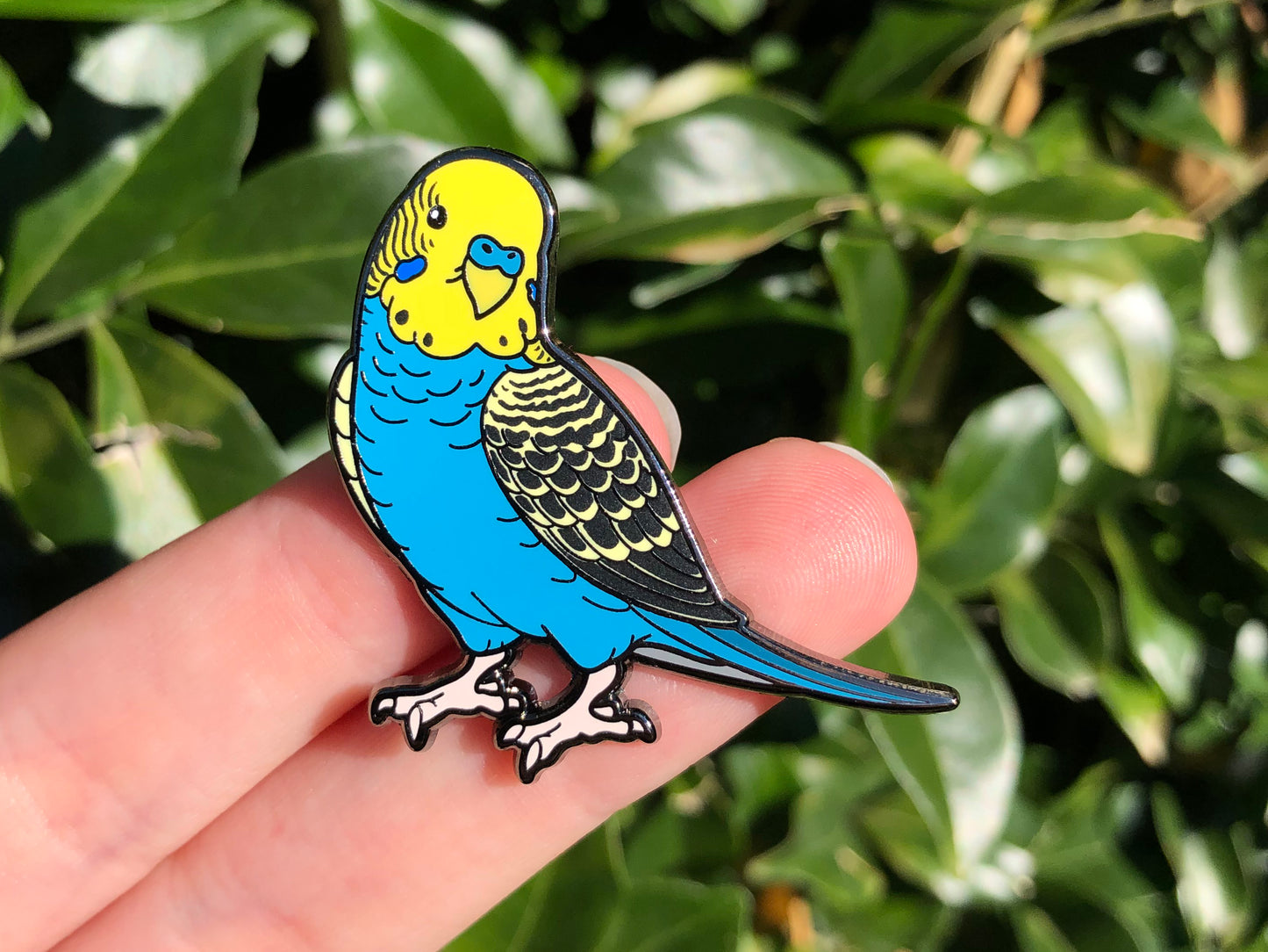 Budgerigar Enamel Pin