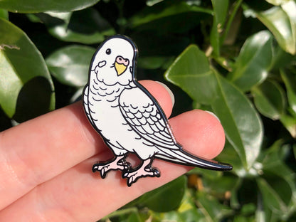 Budgerigar Enamel Pin