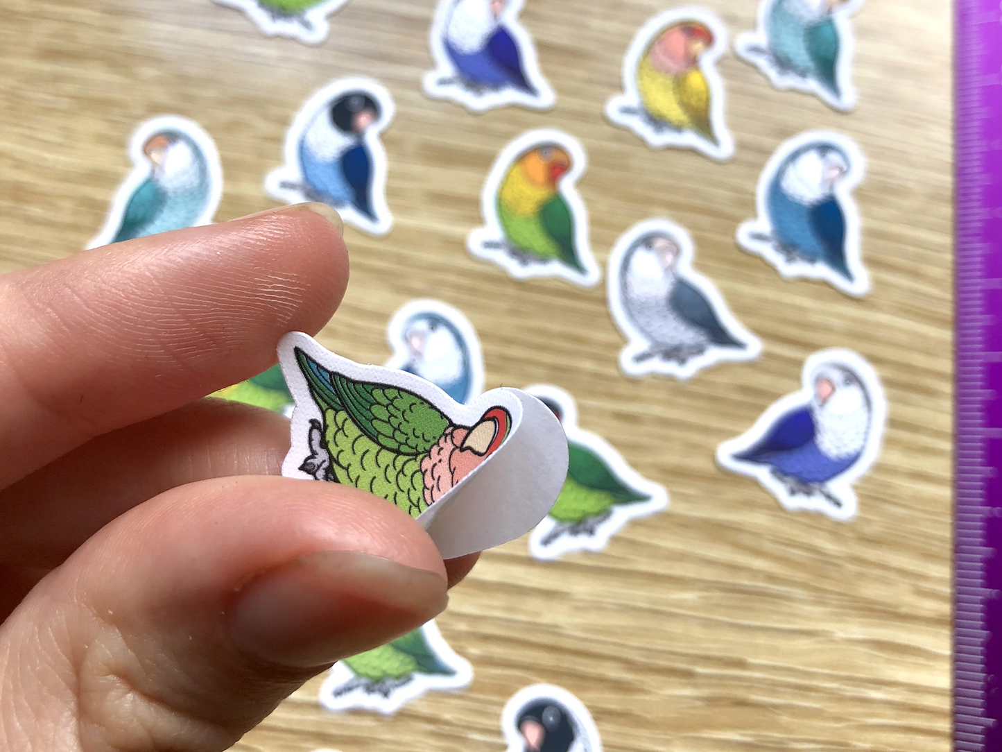 Lovebirds Mini Sticker Pack (20 pack)