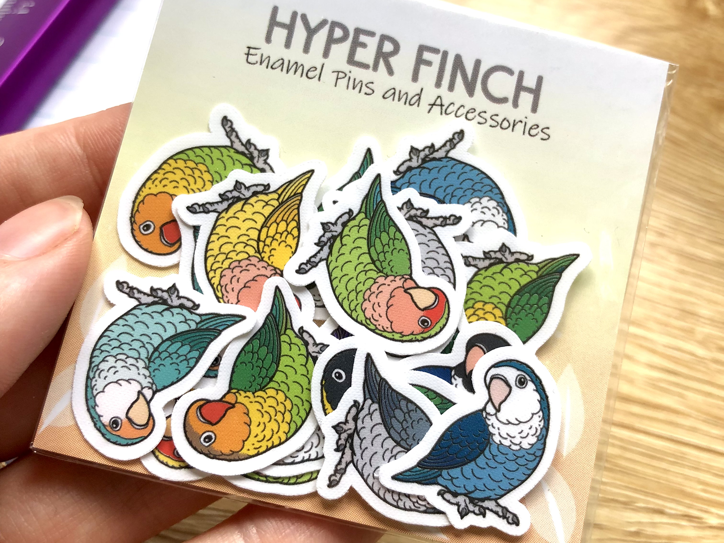 Lovebirds Mini Sticker Pack (20 pack)