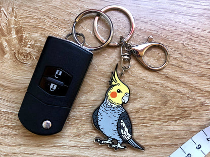Cockatiel Keychain