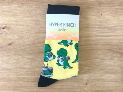 Retrosaur Socks