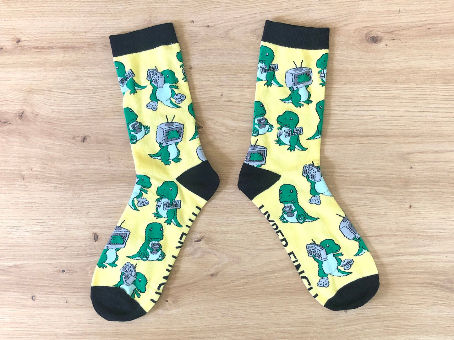 Retrosaur Socks