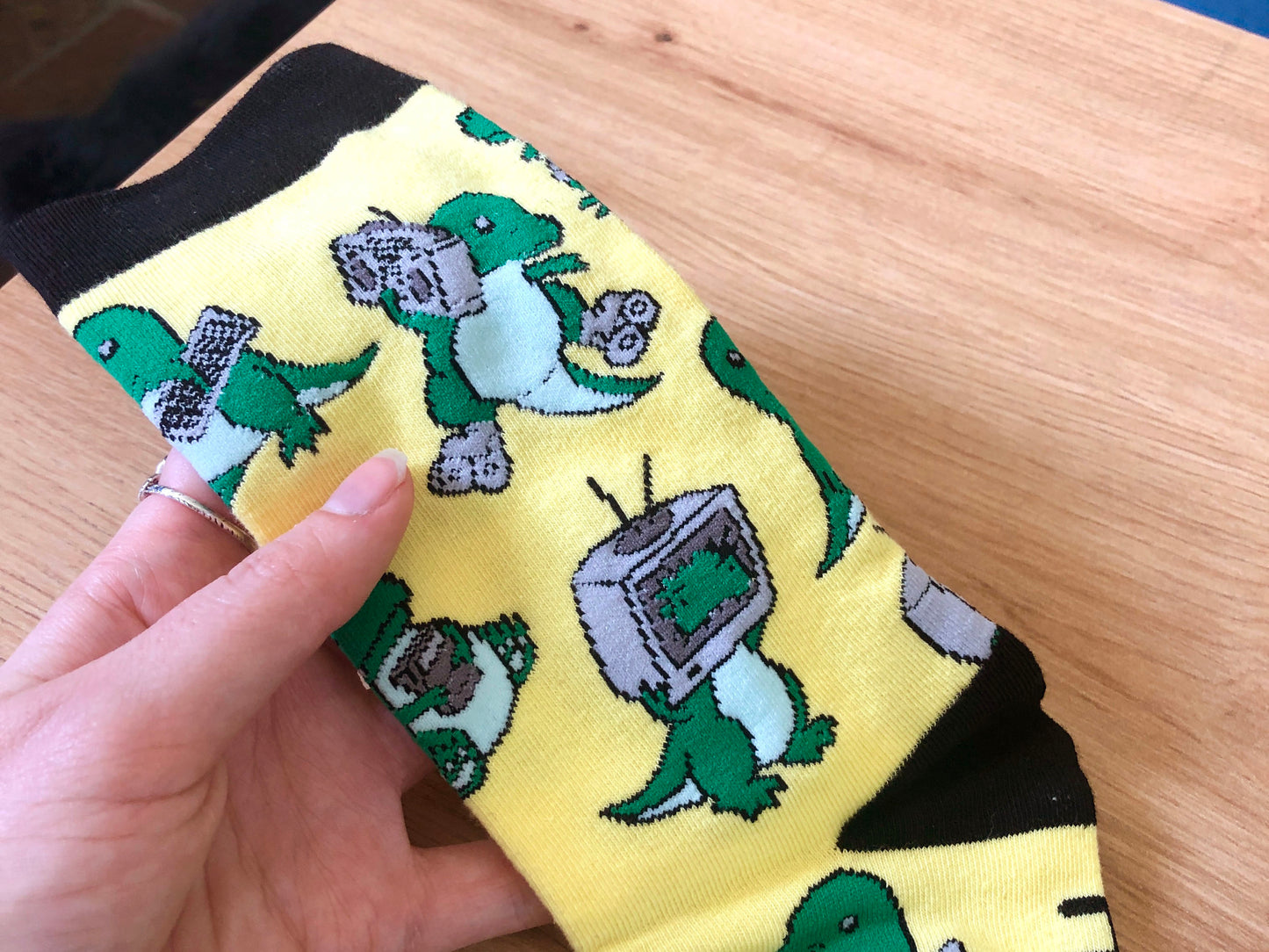 Retrosaur Socks