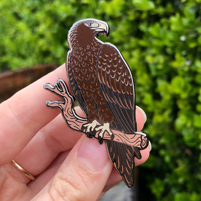 Wedge-tailed Eagle Enamel Pin