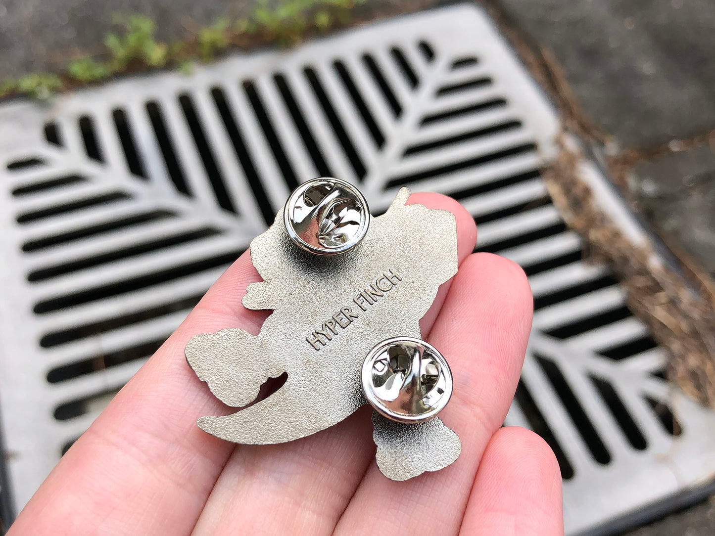 Retrosaur Rolling Enamel Pin