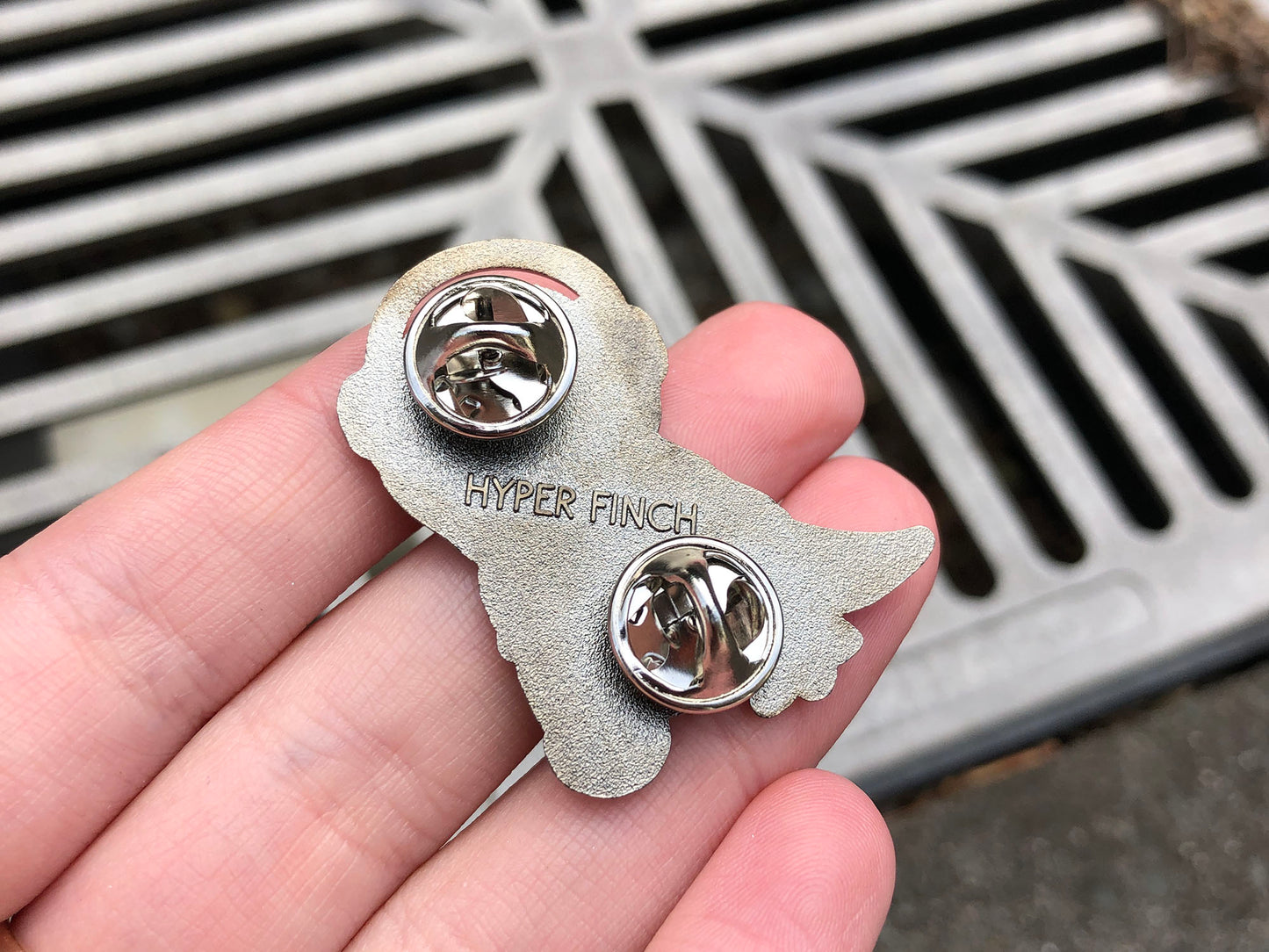 Retrosaur Walking Enamel Pin