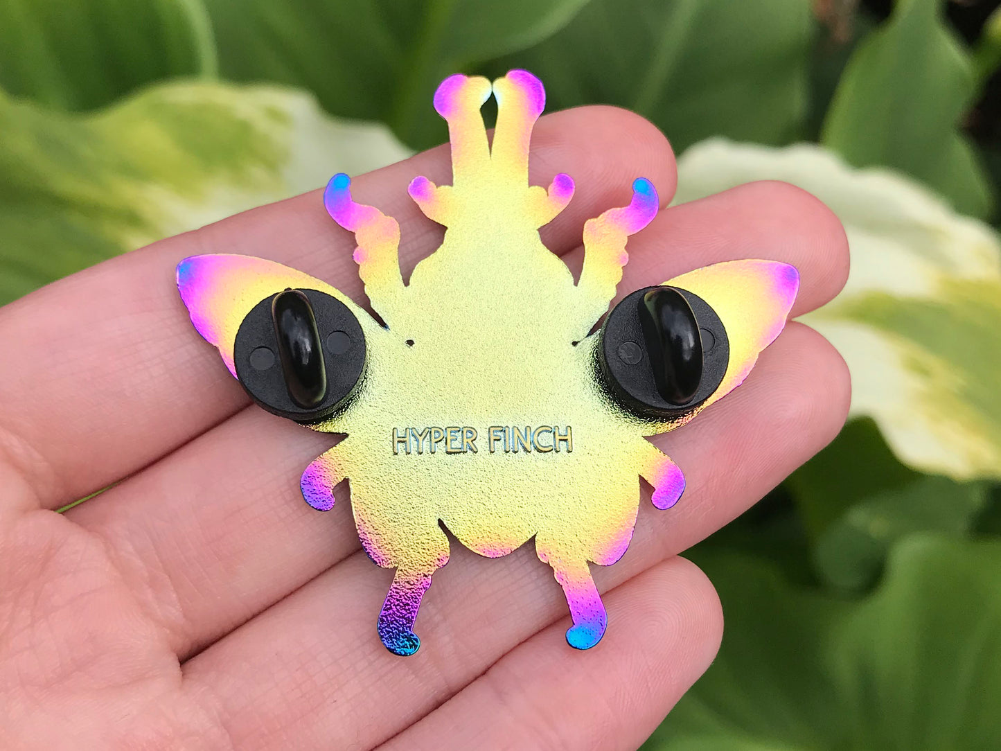 Rainbow Stag Beetle Pin