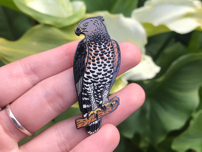 Crowned Eagle Hard Enamel Pin