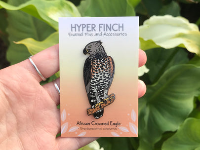 Crowned Eagle Hard Enamel Pin
