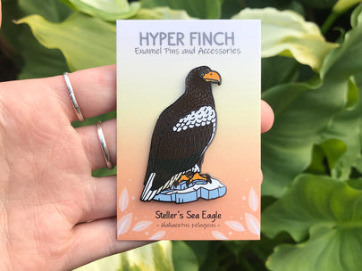 Steller's Sea Eagle Enamel Pin