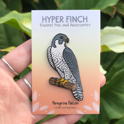 Peregrine Falcon Enamel Pin