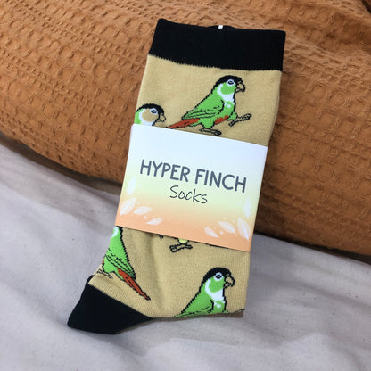Green-cheeked Conure Socks