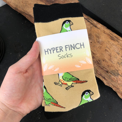 Green-cheeked Conure Socks