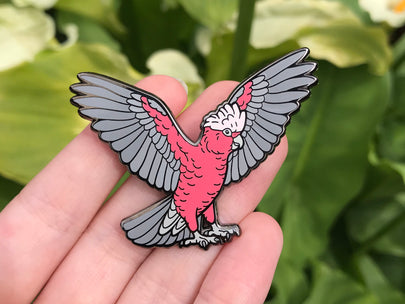 Bondi The Galah Enamel Pin
