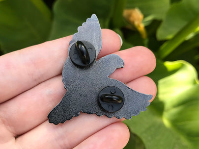 Storm the Blue Fronted Amazon Enamel Pin
