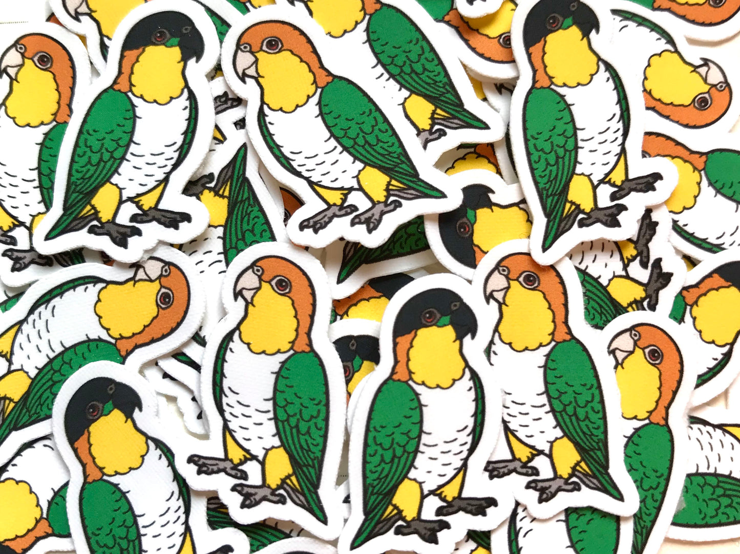 Mixed Caique Mini Sticker Pack (20 pack)