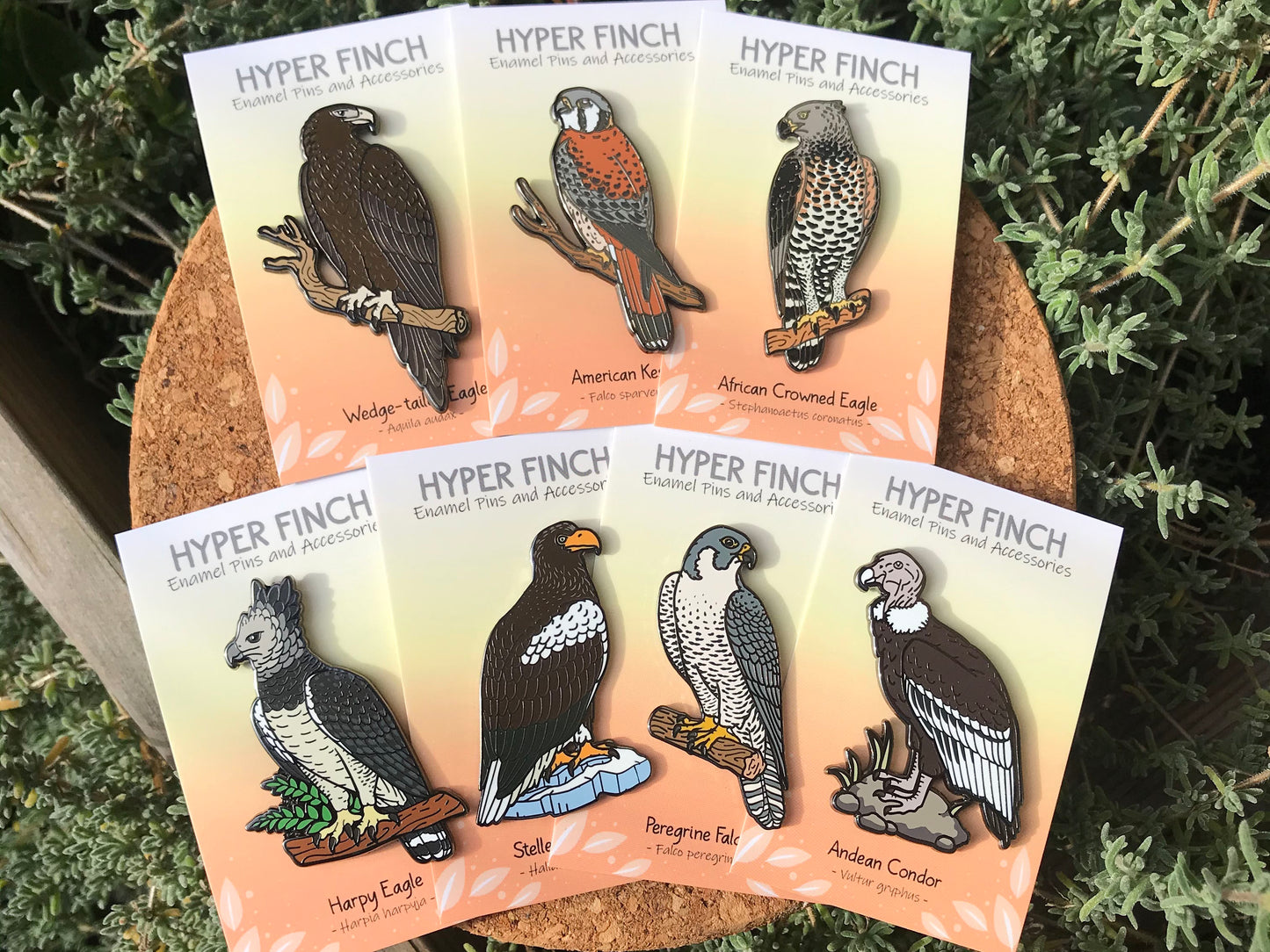 Crowned Eagle Hard Enamel Pin