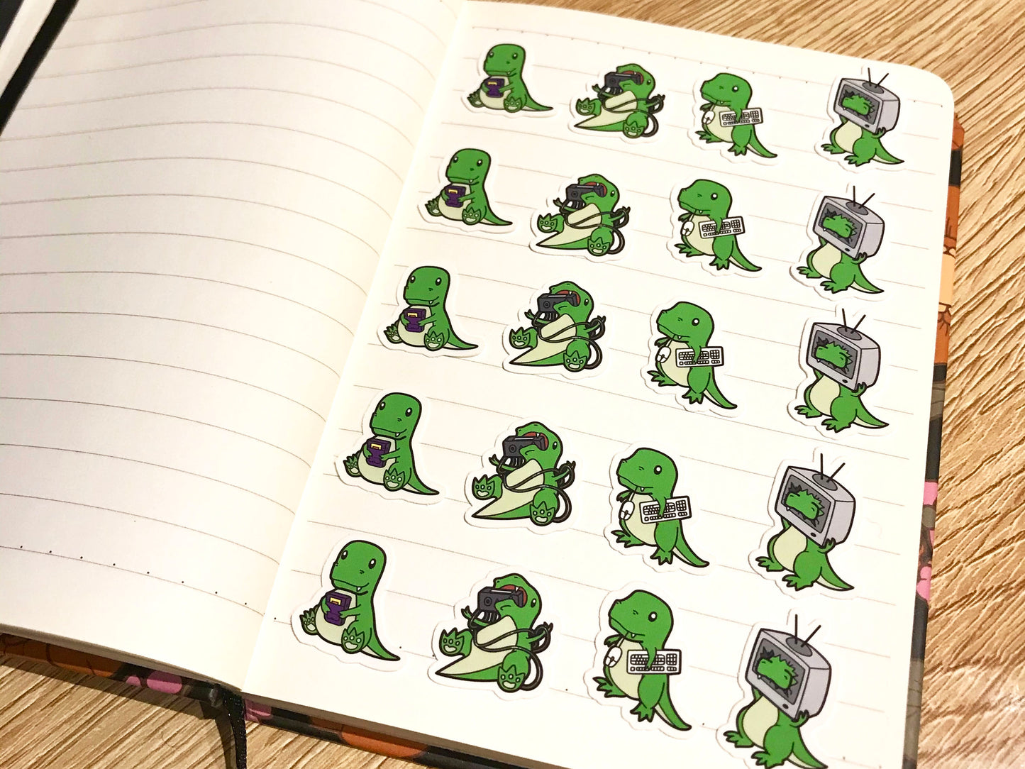 Retrosaur Mini Sticker Pack (20 pack)