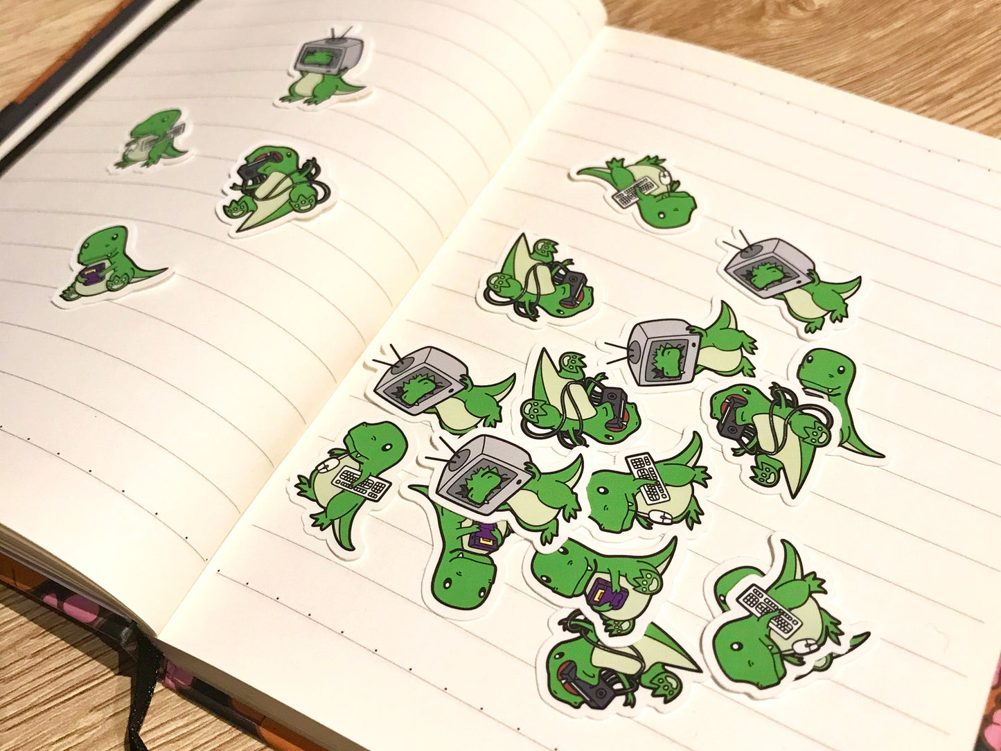Retrosaur Mini Sticker Pack (20 pack)