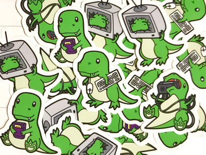 Retrosaur Mini Sticker Pack (20 pack)