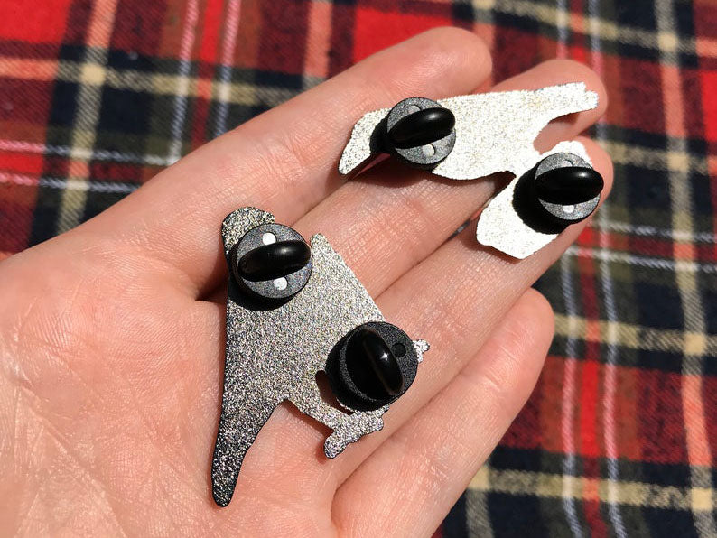 Magpie Pie Time Enamel Pin Set