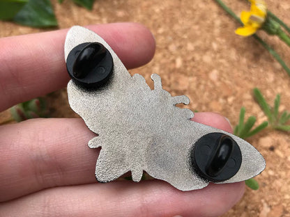 Death's-head Hawkmoth Enamel Pin