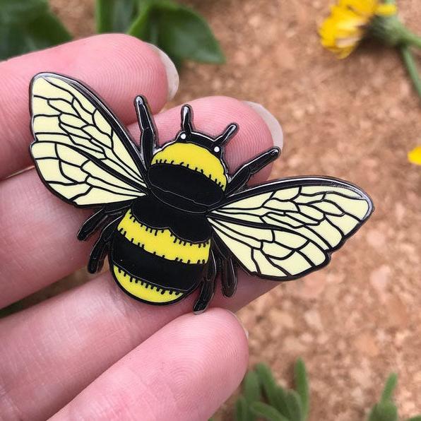 Bumblebee Enamel Pin