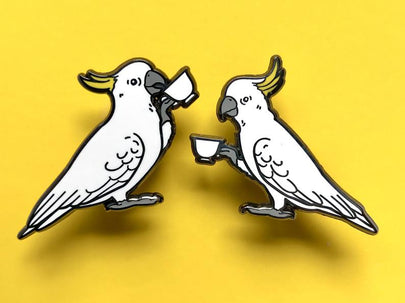 Tea For Toos Enamel Pin Set