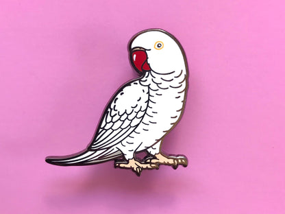 Indian Ringneck Enamel Pin