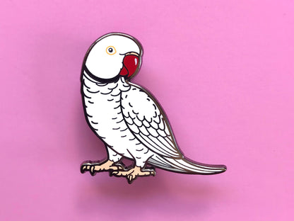 Indian Ringneck Enamel Pin