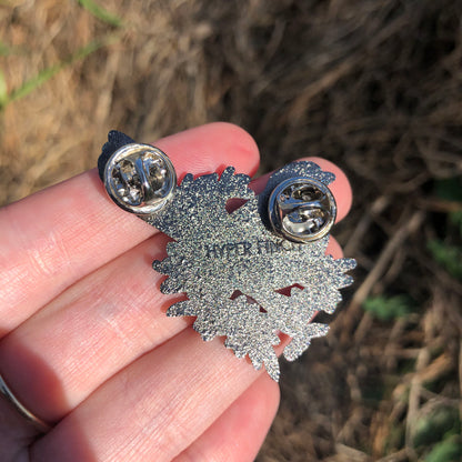 Willie Wagtail Enamel Pin