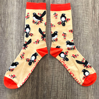 Willie Wagtail Socks