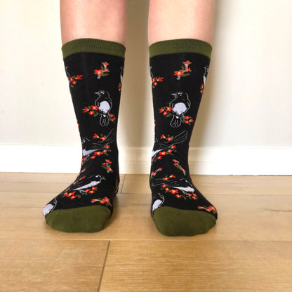 Willie Wagtail Socks