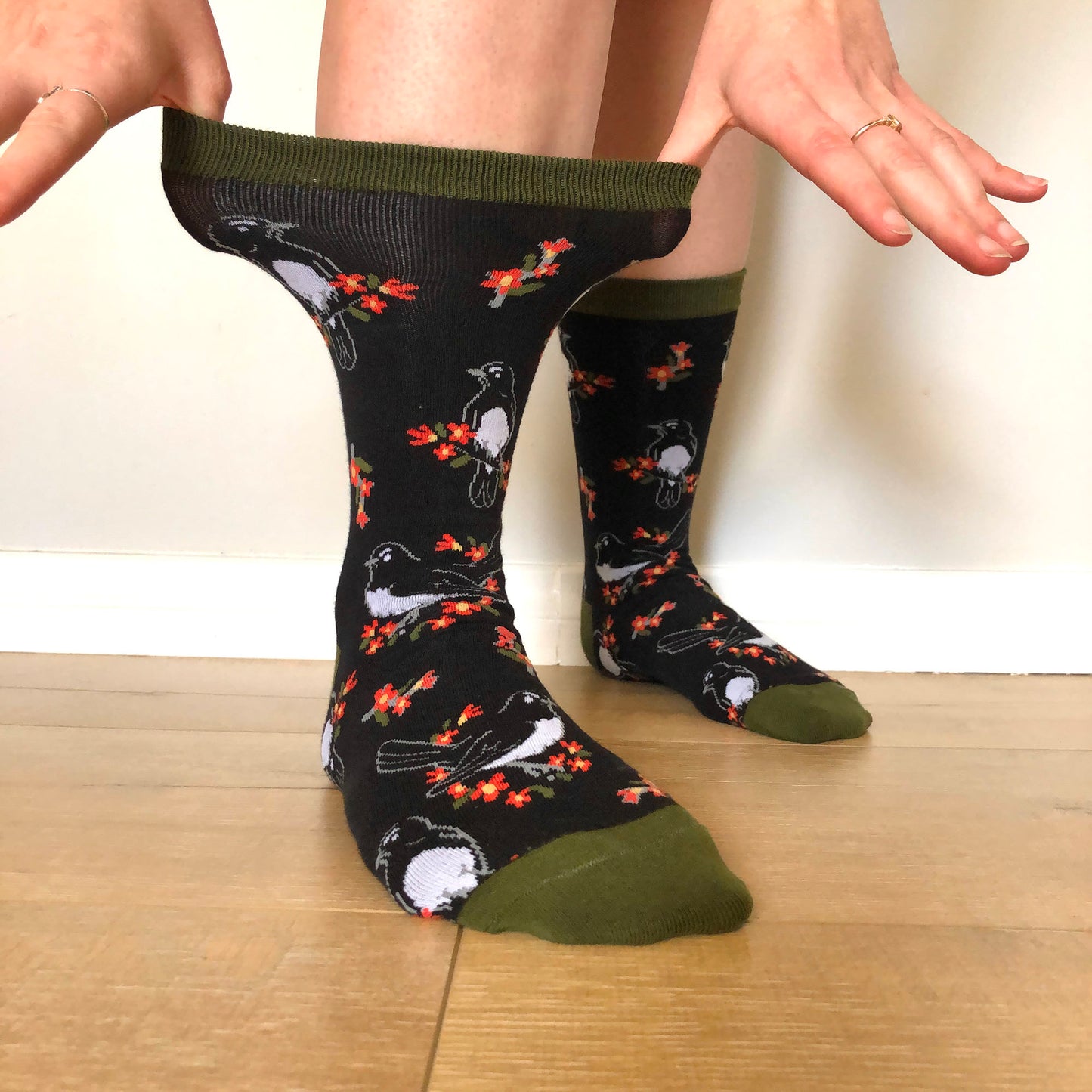 Willie Wagtail Socks