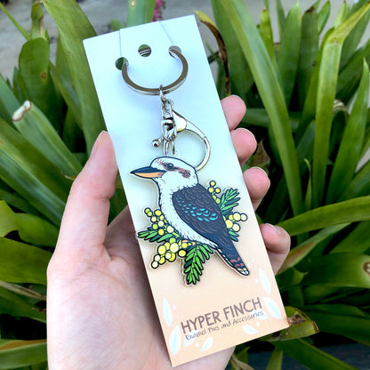 Laughing Kookaburra Keychain