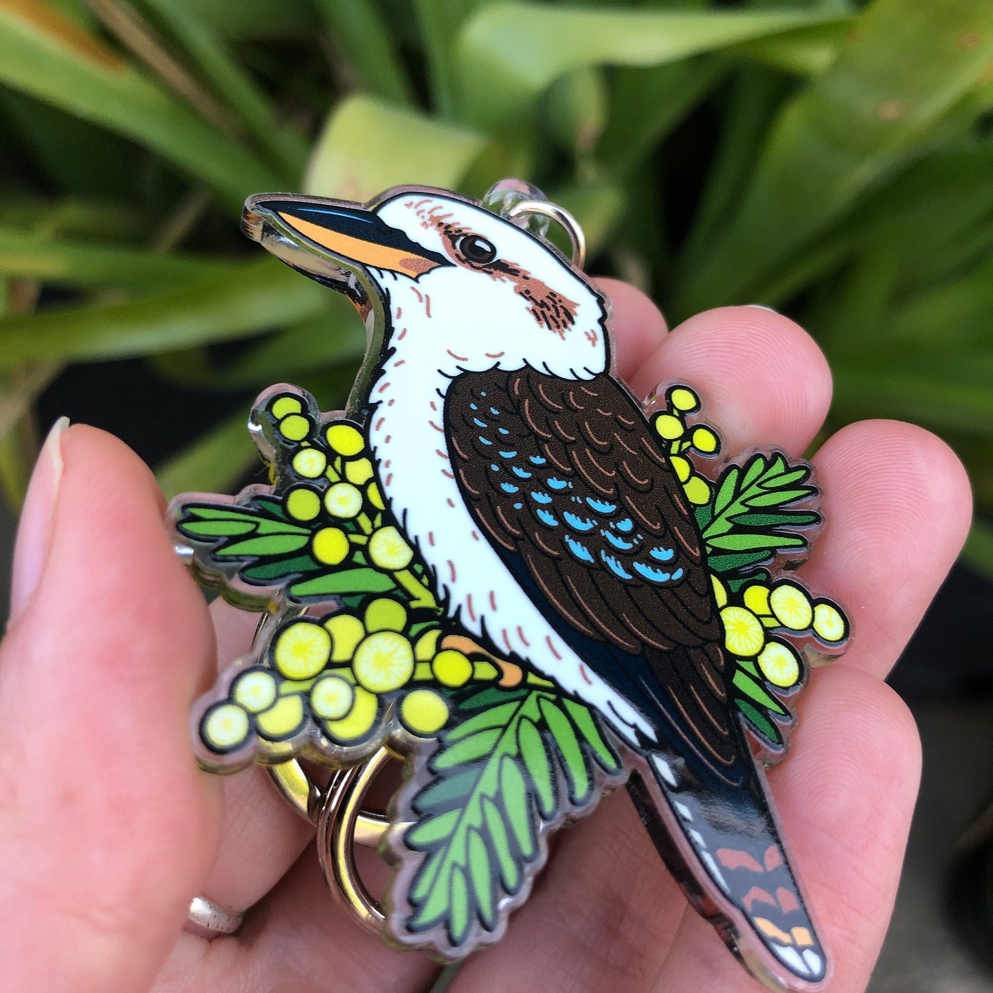 Laughing Kookaburra Keychain