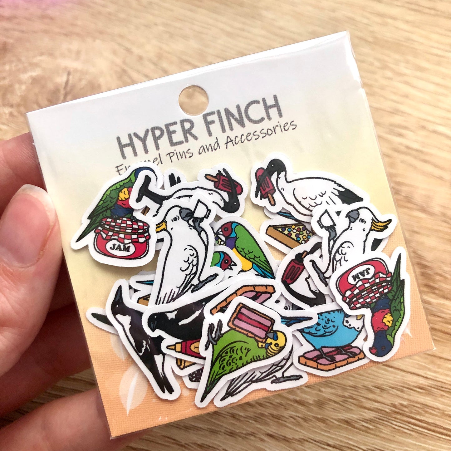 Birdy Brunch Mini Sticker Pack (20 pack)